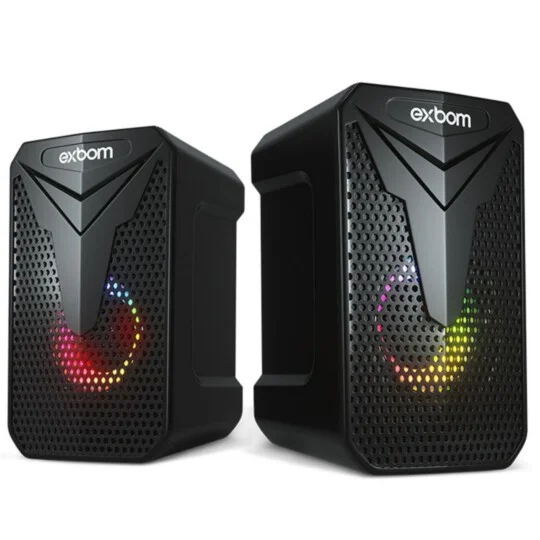 Caixa de Som Gamer Rgb Exbom Cs-c54 Cod: 3375